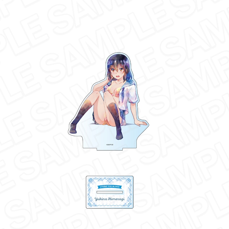 【予約受付9/17まで】ストライク・ザ・ブラッドFINAL　デカアクリルスタンド　PALE TONE series　姫柊 雪菜　尻もち ver.【2026年11月中旬頃発売】