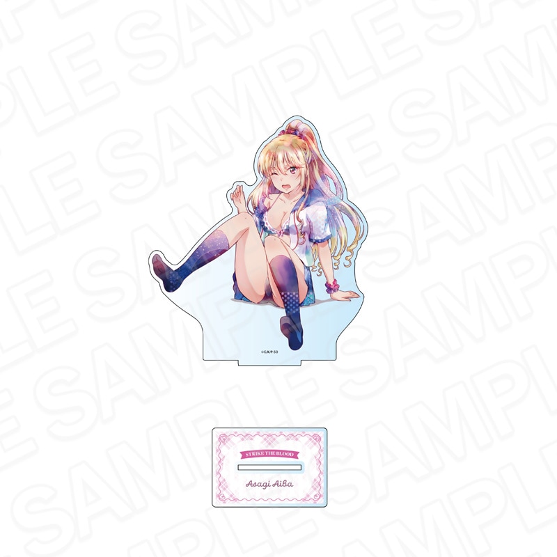 【予約受付9/17まで】ストライク・ザ・ブラッドFINAL　デカアクリルスタンド　PALE TONE series　藍羽 浅葱　尻もち ver.【2026年11月中旬頃発売】
