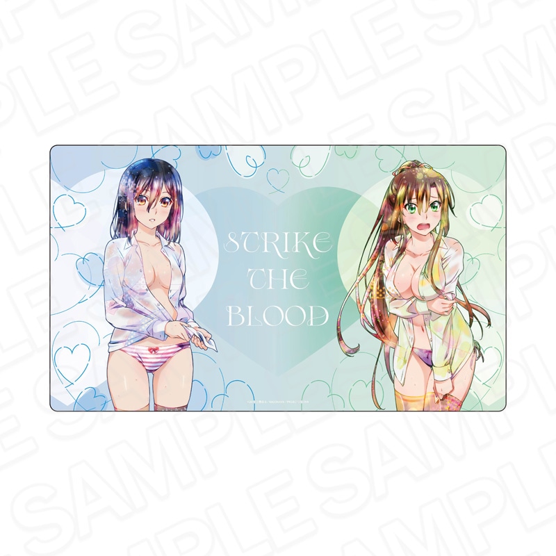 【予約受付9/17まで】ストライク・ザ・ブラッドFINAL　ラバーデスクマット　PALE TONE series　雪菜&紗矢華　Yシャツ ver.【2026年11月中旬頃発売】