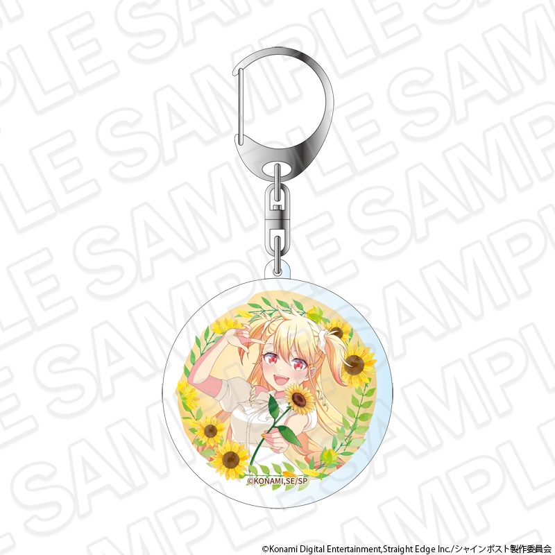 【事後通販】シャインポスト　オーロラアクリルキーホルダー 聖舞 理王 sunflower ver.【2026年12月中旬～2027年1月中旬以降順次発送】