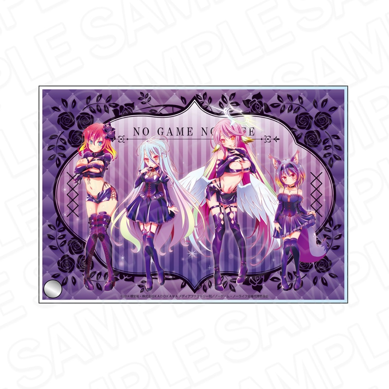 予約受付10/1まで】ノーゲーム・ノーライフ ラバーデスクマット