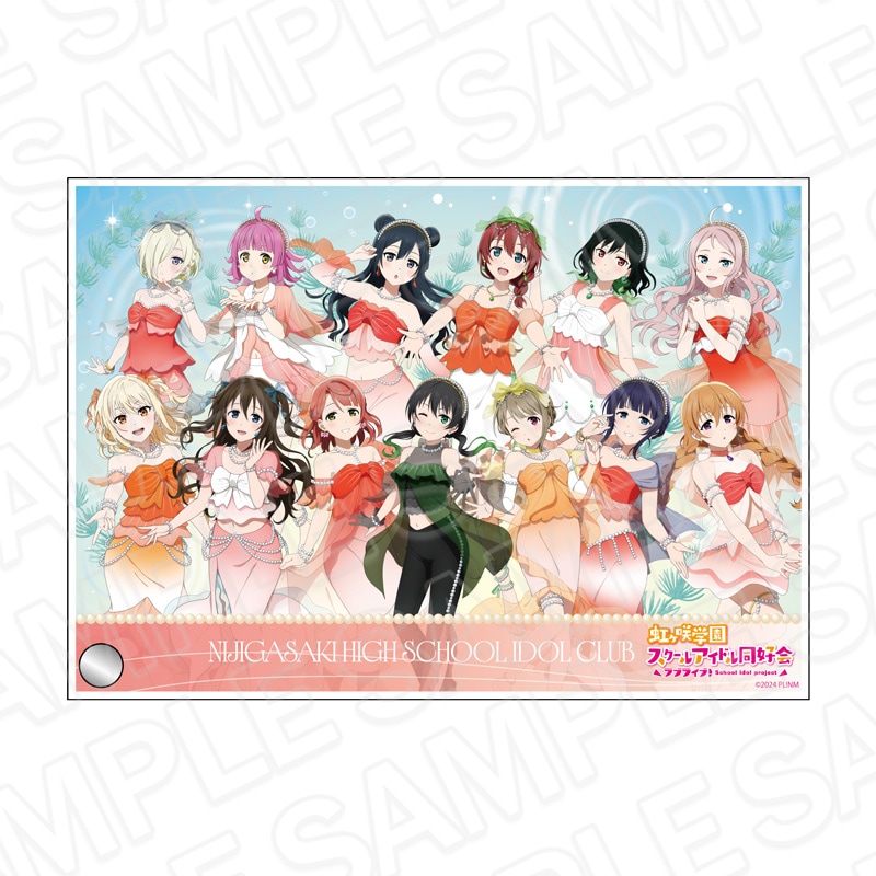 【アフター京まふ2026同時通販】ラブライブ！虹ヶ咲学園スクールアイドル同好会　オーロラミニアクリルアート 金魚 ver.【2027年1月中旬～2月上旬以降順次発送】