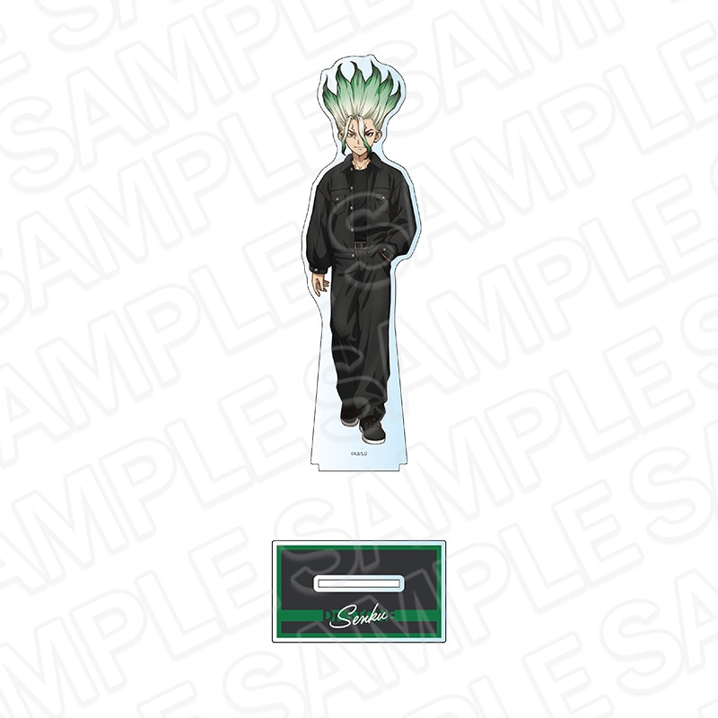 【アフター京まふ2026同時通販】TVアニメ「Dr.STONE」　デカアクリルスタンド 石神千空 Black outfit ver.【2027年1月中旬～2月上旬以降順次発送】