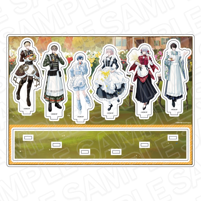 【アフター京まふ2026同時通販】BOYS be MAID！～御曹司メイドボーイ部の日日～　アクリルジオラマ Autumn ver.【2027年1月中旬～2月上旬以降順次発送】