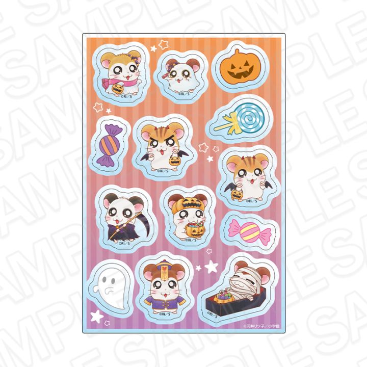 【とっとこハムタウンショップONLINE】とっとこハム太郎　カスタムアクリルパーツ B ハロウィン ver.《ご注文から2ヶ月前後でお届け予定》