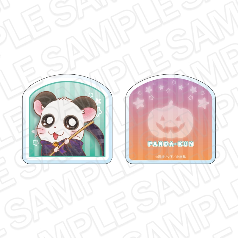 【とっとこハムタウンショップONLINE】とっとこハム太郎　メモスタンドクリップ パンダくん ハロウィン ver.《ご注文から2ヶ月前後でお届け予定》