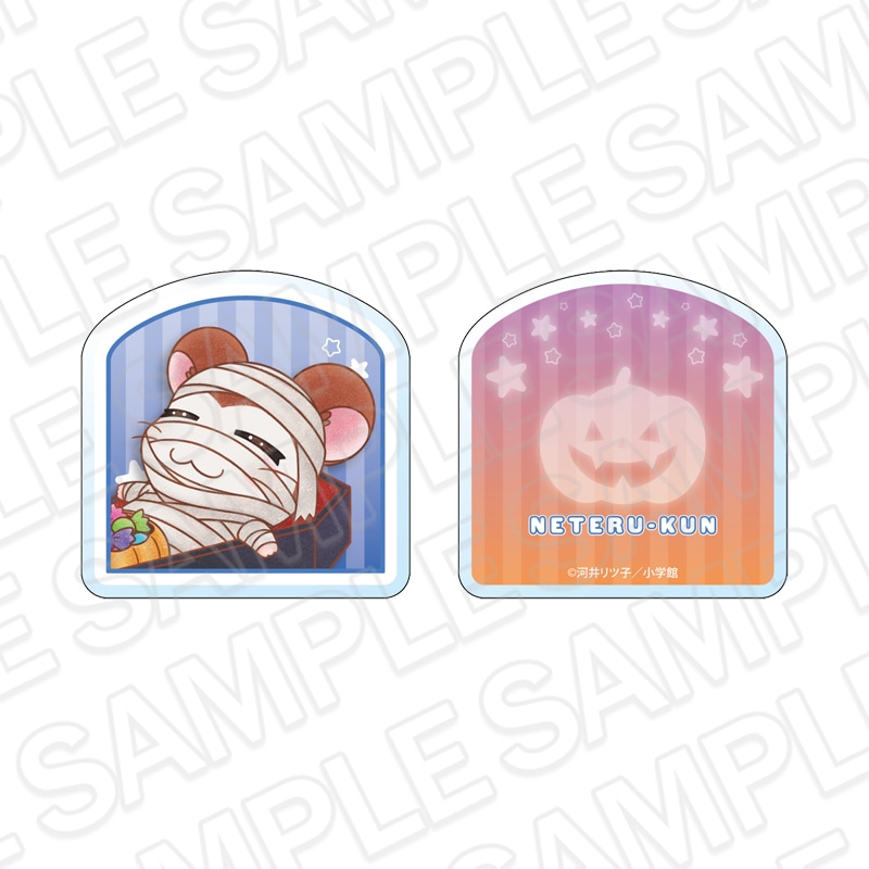 【とっとこハムタウンショップONLINE】とっとこハム太郎　メモスタンドクリップ ねてるくん ハロウィン ver.《ご注文から2ヶ月前後でお届け予定》