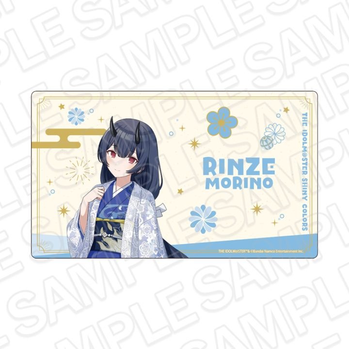 アイドルマスター シャイニーカラーズ ノクチル　ラバーマット　デスクマット 有楽町マルイ事後通販】アイドルマスター シャイニーカラーズ ラバー