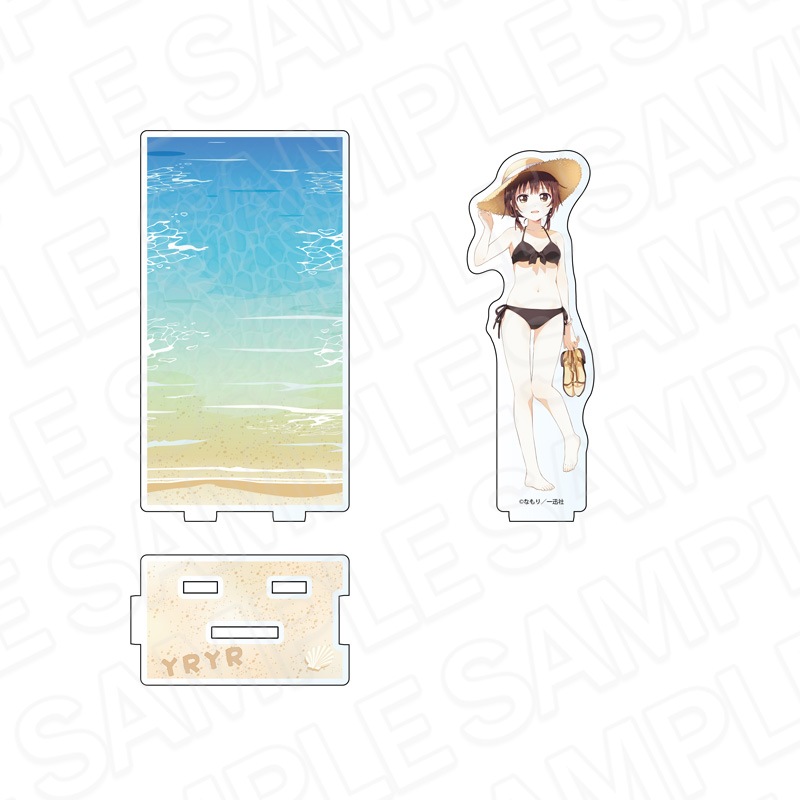 予約受付10/22まで】ゆるゆり アクリルジオラマ 船見結衣 水着 ver