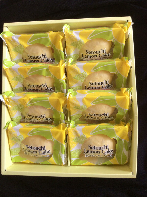 【産地取り寄せ商品】永久堂 レモンケーキ 8個入り（送料別）(n)