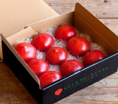 【予約販売】【産地取り寄せ商品】※４月３日より順次発送　ハートの女王 1kg (たかしま農園) | 長崎 フルーティトマト（送料別）(n)