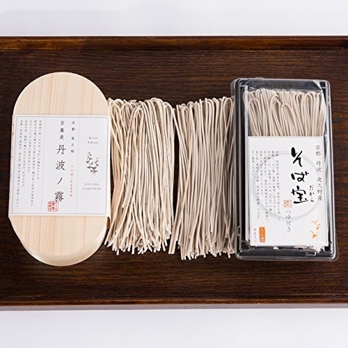 【産地取り寄せ商品】半なま 京蕎麦 味くらべセットC (やくの農業振興団)｜ 蕎麦 そば 京蕎麦 （送料別）(n)