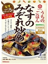 キッコーマン うちのごはん なすのみぞれ炒め 135g まとめ買い(×10)（送料別）(n)