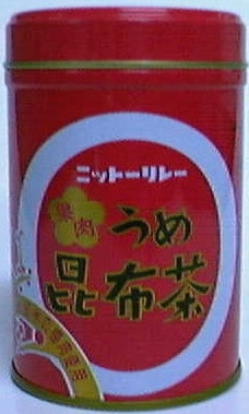 うめこぶ　7/24 日東リレー 果肉梅昆布茶 60g まとめ買い（×6）（送料別）(n