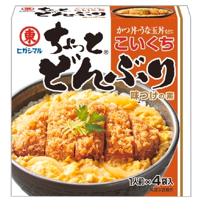 ヒガシマル ちょっとどんぶり こいくち 4食入り 14g×4 まとめ買い（×10）（送料別）(n)