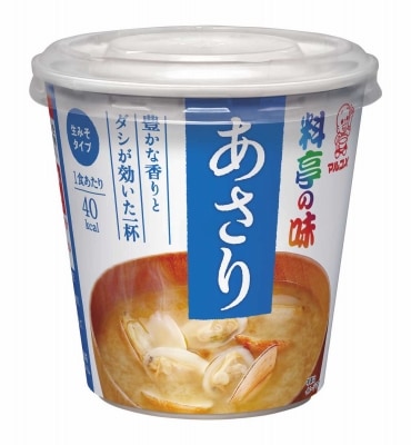 【限定クーポン対象商品】マルコメ カップ料亭の味 あさり 21g まとめ買い（×6）（送料別）(n)