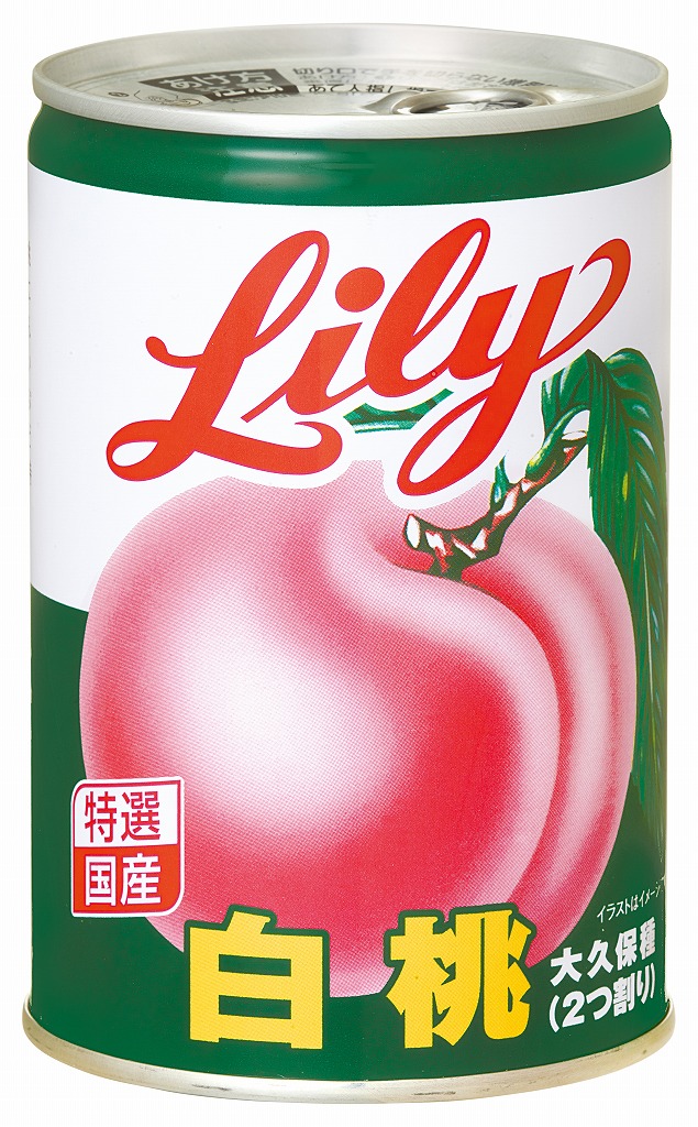 リリー 白桃 425g まとめ買い（×6）（送料別）(n)