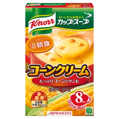 味の素 クノールカップスープ コーンクリーム8袋 140.8g まとめ買い(×6)(送料別)(n)