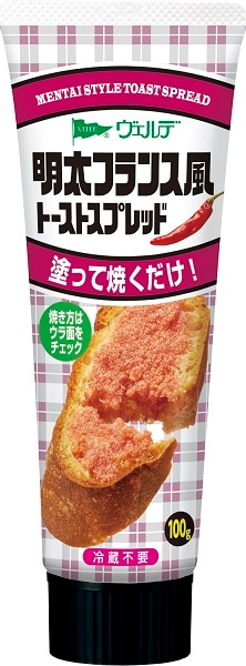 ヴェルデ 明太フランス風トーストスプレッド 100g まとめ買い(×8)(送料別)(n)