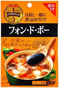 S&B カレープラス フォン・ド・ボー 32g まとめ買い（×10）（送料別）(n)