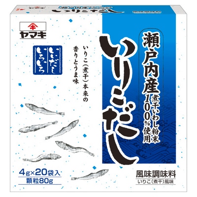 ヤマキ 瀬戸内産いりこだし＃８０ ４ｇ×２０ まとめ買い（×10）（送料別）(n)