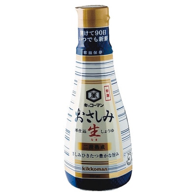 キッコーマン いつでも新鮮 おさしみ生しょうゆ 200ml まとめ買い（×6）（送料別）(n)