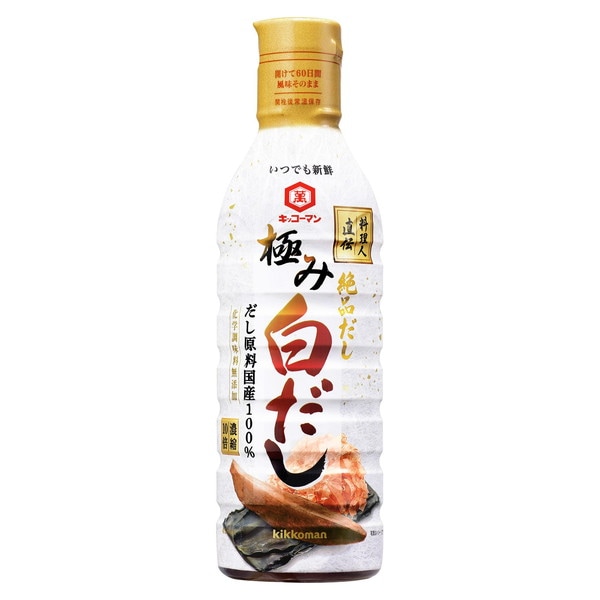キッコーマン 料理人直伝 極み白だし 450ml まとめ買い(×12)|4901515363931(tc)(005881)