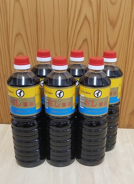 今井醤油醸造所 だししょうゆ濃口 1L まとめ買い(×5)|4991326904010(tc)(007284)