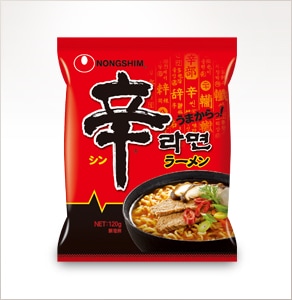 農心 辛ラーメン 120g まとめ買い(×10)(送料別)(n)