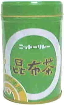 日東リレー 昆布茶小缶 80g まとめ買い（×6）（送料別）(n)