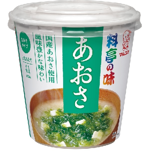 マルコメ 料亭の味 あおさ カップ 24g まとめ買い(×6)(送料別)(n)