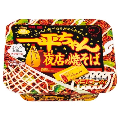 明星 一平ちゃん 夜店の焼そば 135g まとめ買い(×12)(送料別)(n)