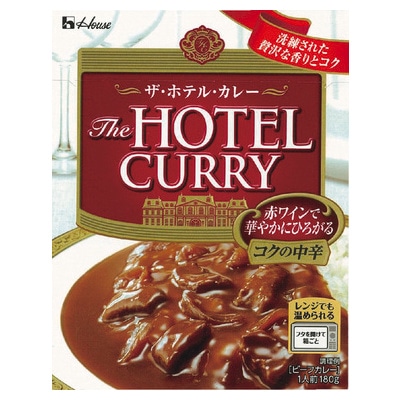ハウス ザ・ホテルカレー コクの中辛 180g まとめ買い(×10)(送料別)(n)