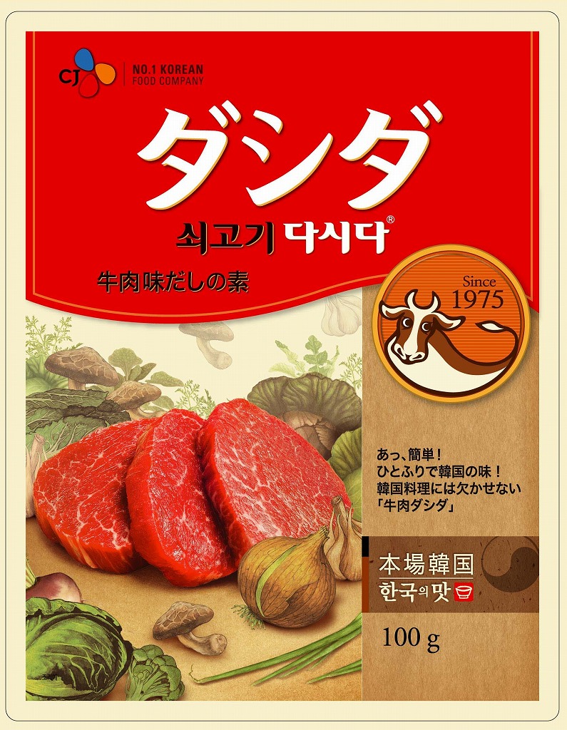 ◆CJジャパン 牛肉ダシダ 100g まとめ買い（×10）（送料別）(n)