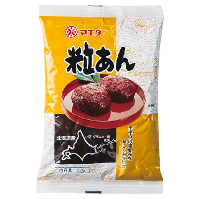 マエダ 粒あん 350g まとめ買い(×6)(送料別)(n)