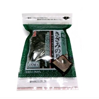 かね岩海苔 焼のりきざみのり 10g まとめ買い(×10)(送料別)(n)