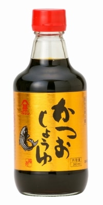 富士甚 かつおしょう油 360ml まとめ買い（×12）（送料別）(n)