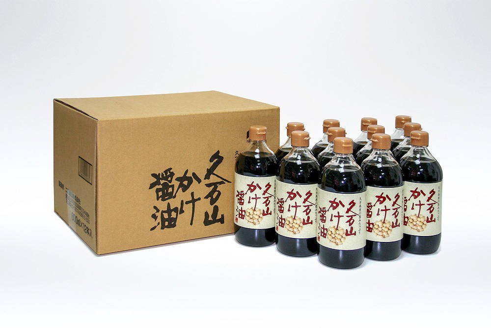 二宮醸造 久万山かけ醤油 600ml まとめ買い(×12)(送料別)(n)