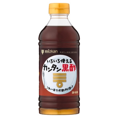 ◆ミツカン カンタン黒酢 500ml まとめ買い（×12）（送料別）(n)