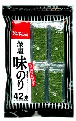 丸徳 藻塩味のり42束 12切5枚42束 まとめ買い(×12)(送料別)(n)