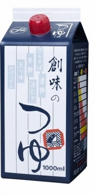 創味 創味のつゆ 1000ml まとめ買い(×6)(送料別)(n)