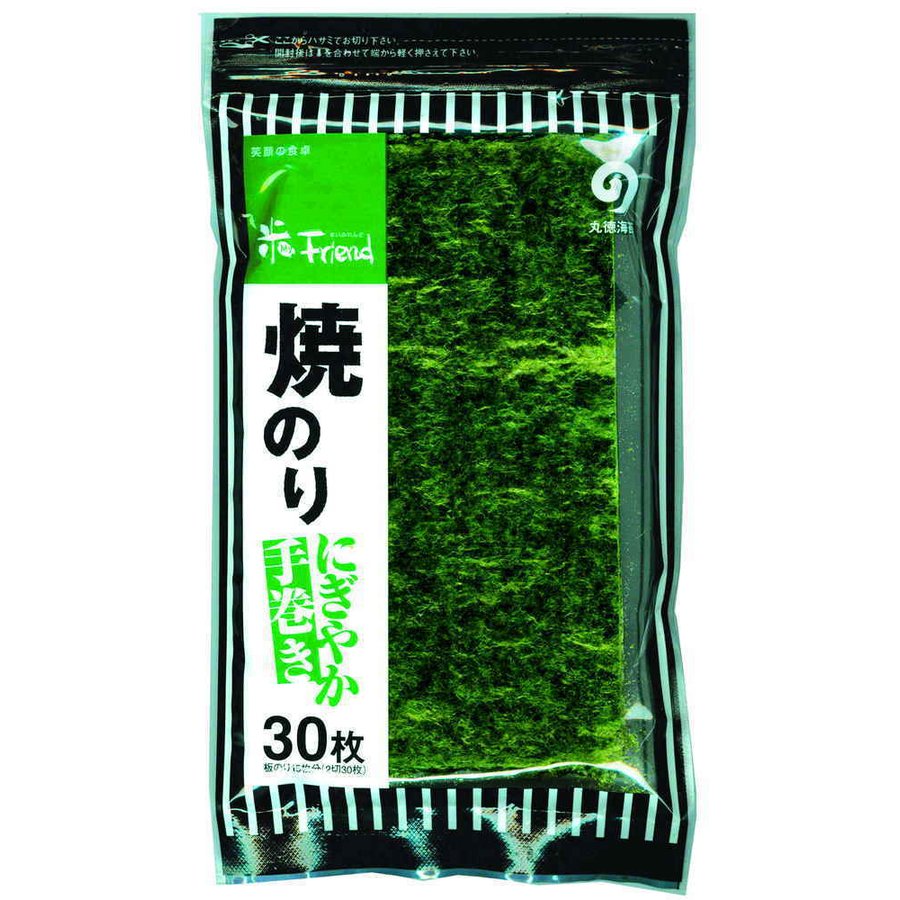 丸徳 にぎやか手巻30枚 2切30枚 まとめ買い(×10)(送料別)(n)