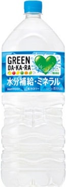 ◆【送料込み※一部地域除く】【2ケース販売】サントリー GREEN DA･KA･RA（グリーンダカラ） 2L まとめ買い(×12)(n)
