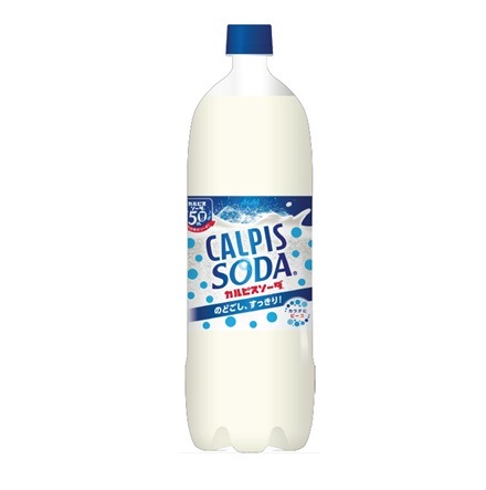 カルピスソーダ カルピス ソーダ 1.5L まとめ買い（×8）（送料別）(n) | 水