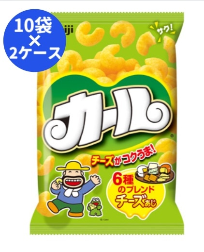 【限定クーポン対象商品】【西日本限定販売】◆【2ケース】明治 カールチーズあじ 64g まとめ買い（×20）4902777010229（送料別）(n)