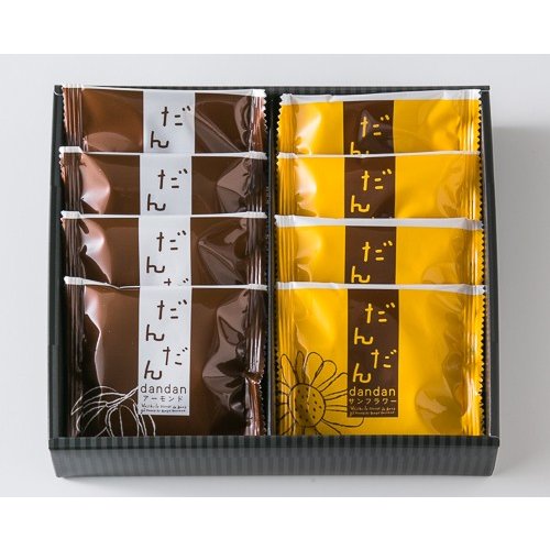 【産地取り寄せ商品】だんだん ８個 (パティスリー・ジュテーム) 菓子 お菓子 おやつ 焼菓子 洋菓子 クッキー アーモンド（送料別）(n)