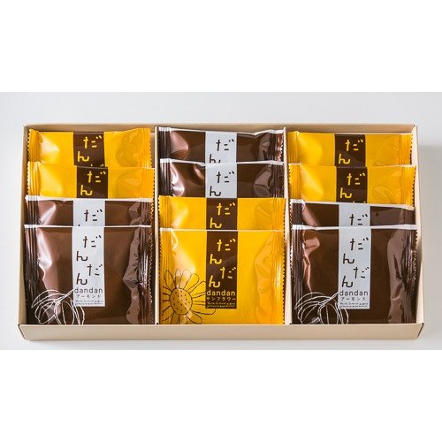 【産地取り寄せ商品】だんだん 12個 (パティスリー・ジュテーム) 菓子 お菓子 おやつ 焼菓子 洋菓子 クッキー アーモンド（送料別）(n)