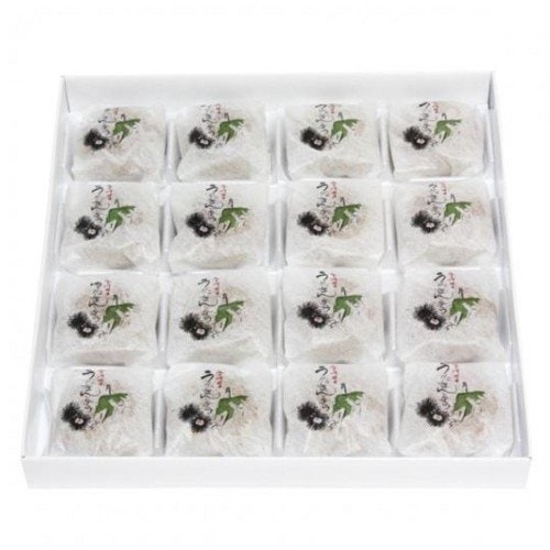 【産地取り寄せ商品】田村菓子舗 うにまんじゅう 16個入り（送料別）(n)