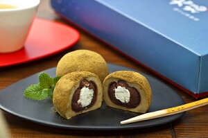 【産地取り寄せ商品】満天の星 大福 （ほうじ茶大福）　8個入り 高知 高知県 ほうじ茶 和菓子 スイーツ（送料別）(n)