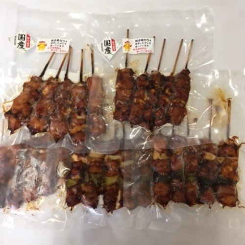 【産地取り寄せ商品】高知食鶏加工(株） 国産焼き鳥味比べセット 25本 (各5本入り×5セット）（送料別）(n)